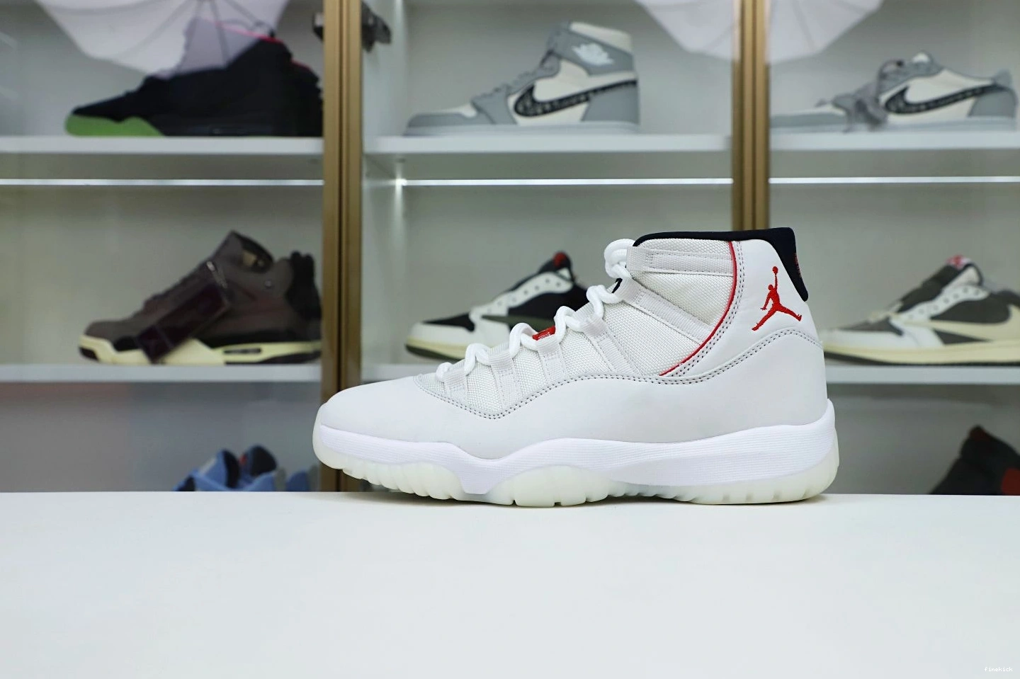 RETRO PLATINUM JORDAN AIR XI 11 TINT 0914